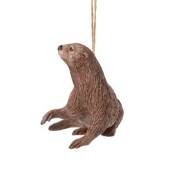 Enesco Gift River Otter Hanging Ornament(River Otter Hanging Ornament) -Holiday Gift Shop 6015048 3