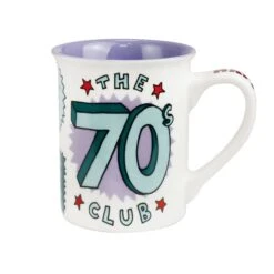 Enesco Gift 70th Birthday Club Mug Gift(70th Birthday Cllub Mug Gift) -Holiday Gift Shop 6015099 1
