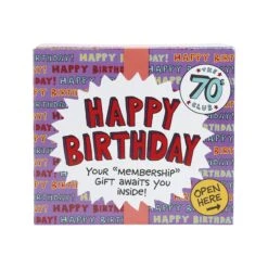Enesco Gift 70th Birthday Club Mug Gift(70th Birthday Cllub Mug Gift) -Holiday Gift Shop 6015099 3