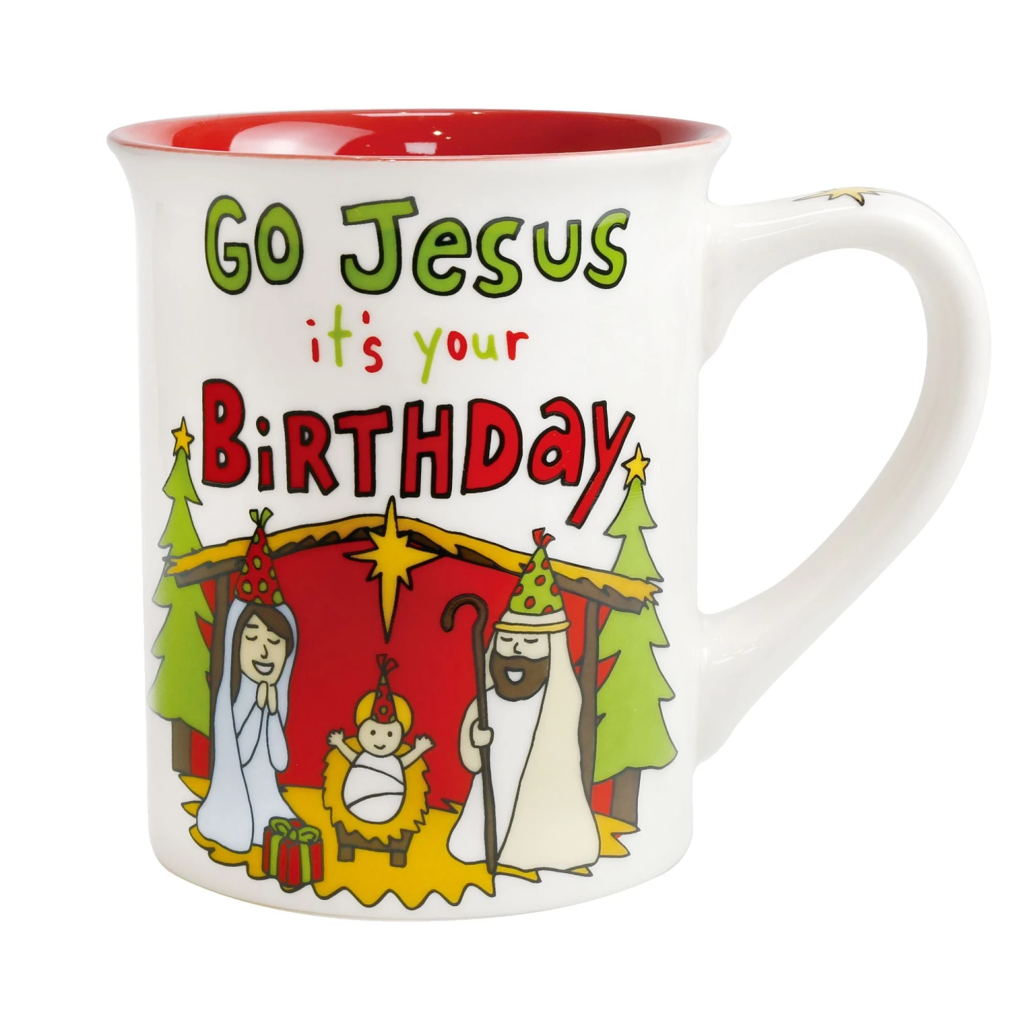 Enesco Gift Jesus Birthday Christmas Mug(Jesus Birthday Christmas Mug) 3 Enesco Gift Jesus Birthday Christmas Mug(Jesus Birthday Christmas Mug)