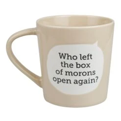 Enesco Gift Dirty Mud Box Of Morons Mug(Dirty Mud Box Of Morons Mug)