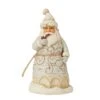 Enesco Gift Wdlnd Carved Santa Pipe Fig(Wdlnd Carved Santa Pipe Fig) -Holiday Gift Shop 6015154
