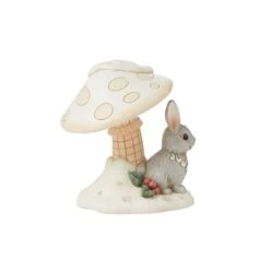 Enesco Gift Wdlnd Bunny Mushroom Fig(Wdlnd Bunny Mushroom Fig) -Holiday Gift Shop 6015157 3