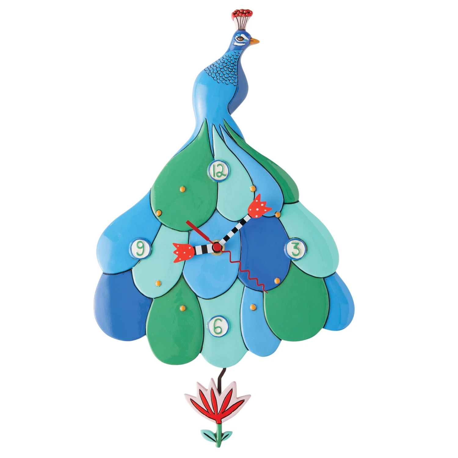 Enesco Gift Priscilla Peacock Clock(Priscilla Peacock Clock) 3 Enesco Gift Priscilla Peacock Clock(Priscilla Peacock Clock)