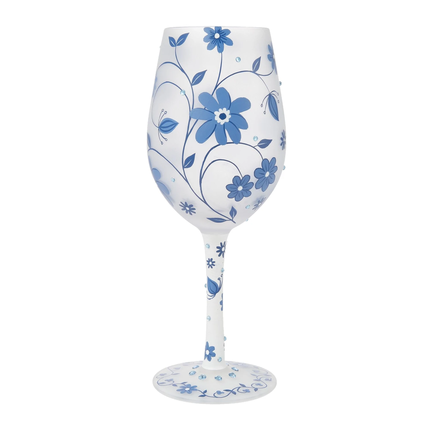 Enesco Gift Chinoiserie Charm Wine Glass(Chinoiserie Charm Wine Glass) 3 Enesco Gift Chinoiserie Charm Wine Glass(Chinoiserie Charm Wine Glass)
