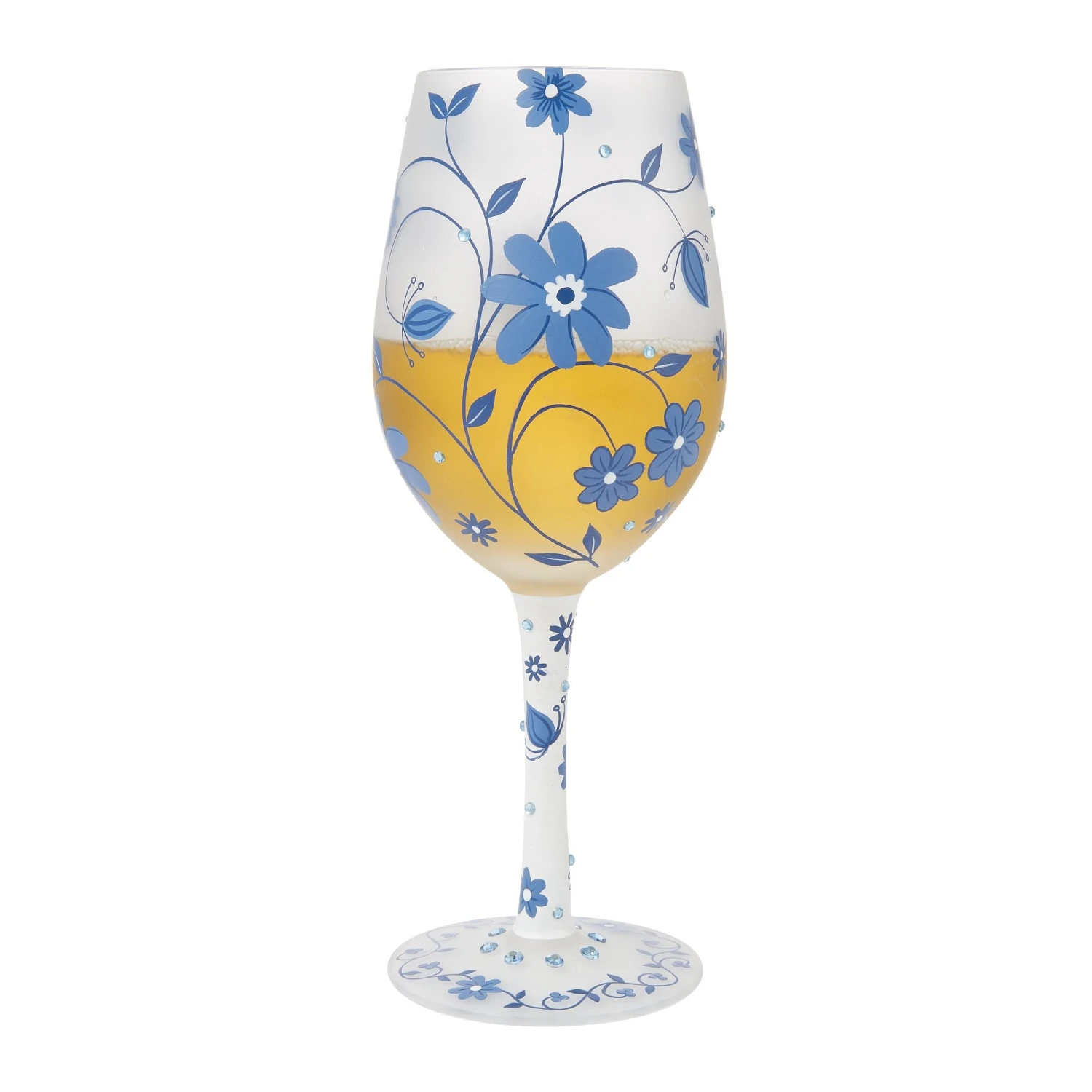 Enesco Gift Chinoiserie Charm Wine Glass(Chinoiserie Charm Wine Glass) 4 Enesco Gift Chinoiserie Charm Wine Glass(Chinoiserie Charm Wine Glass) - Image 2