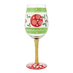 Enesco Gift In Full Cheer Wine Glass(In Full Cheer Wine Glass)