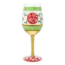 Enesco Gift In Full Cheer Wine Glass(In Full Cheer Wine Glass) -Holiday Gift Shop 6015417 1