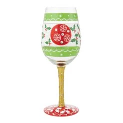 Enesco Gift In Full Cheer Wine Glass(In Full Cheer Wine Glass) -Holiday Gift Shop 6015417 3