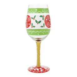 Enesco Gift In Full Cheer Wine Glass(In Full Cheer Wine Glass) -Holiday Gift Shop 6015417 4