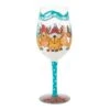 Enesco Gift Reindeer Games Wine Glass(Reindeer Games Wine Glass) 1 Enesco Gift Reindeer Games Wine Glass(Reindeer Games Wine Glass) -Holiday Gift Shop 6015420