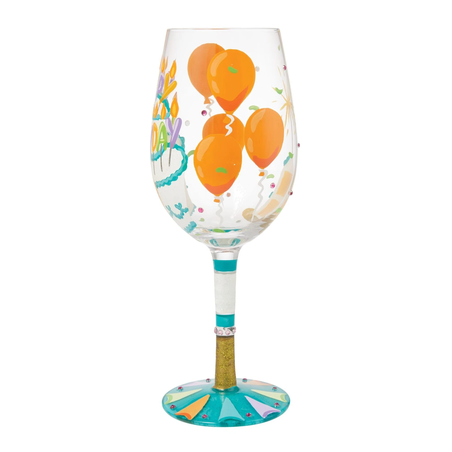Enesco Gift Birthday Slice Wine Glass(Birthday Slice Wine Glass) 5 Enesco Gift Birthday Slice Wine Glass(Birthday Slice Wine Glass) - Image 3