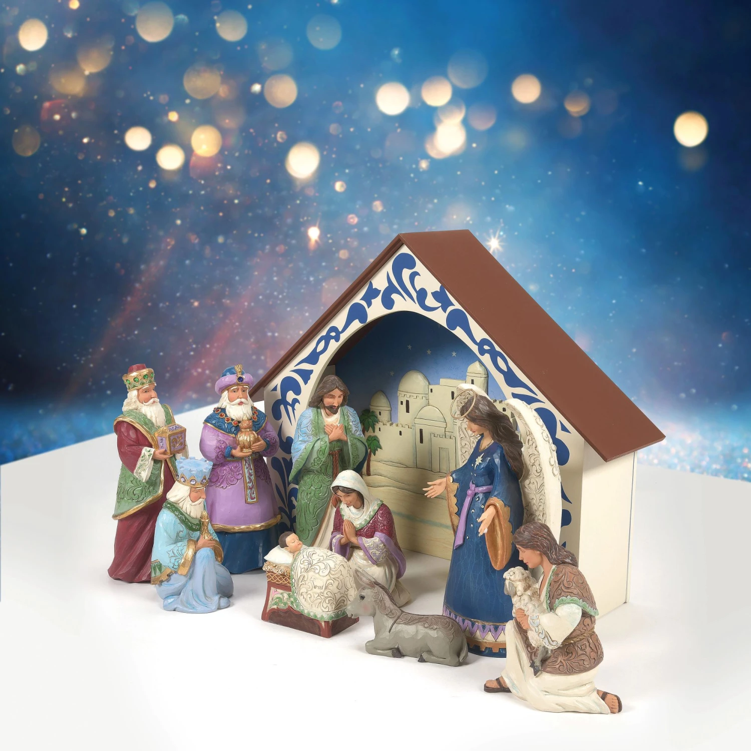 Enesco Gift 10 PC Nativity Set Figurines(10 Pc Nativity Set Figurines) 4 Enesco Gift 10 PC Nativity Set Figurines(10 Pc Nativity Set Figurines) - Image 2