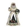 Enesco Gift LED Santa Open Scene With Anim(Led Santa Open Scene With Anim) -Holiday Gift Shop 6015454