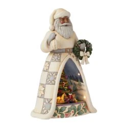 Enesco Gift LED Santa Open Scene With Anim(Led Santa Open Scene With Anim) -Holiday Gift Shop 6015454Q 6