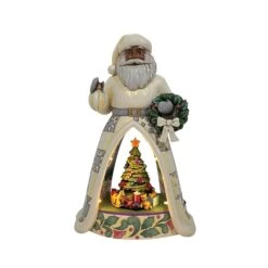 Enesco Gift LED Santa Open Scene With Anim(Led Santa Open Scene With Anim) -Holiday Gift Shop 6015454 1