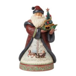 Enesco Gift Holiday Manor Santa Sled Fig(Holiday Manor Santa Sled Fig)
