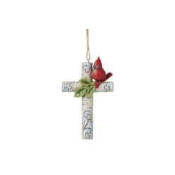 Enesco Gift Cardinal With Cross Ornament(Cardinal With Cross Ornament)