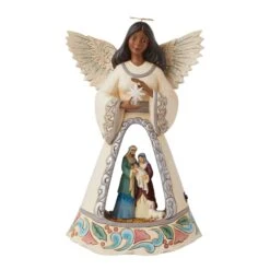 Enesco Gift LED Nativity Angel With Open S(Led Nativity Angel With Open S) -Holiday Gift Shop 6015520Q 1