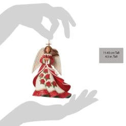 Enesco Gift Red Angel With Cardinals Orn(Angel With Cardinals Orn) 12 Enesco Gift Red Angel With Cardinals Orn(Angel With Cardinals Orn) -Holiday Gift Shop 6015537 20