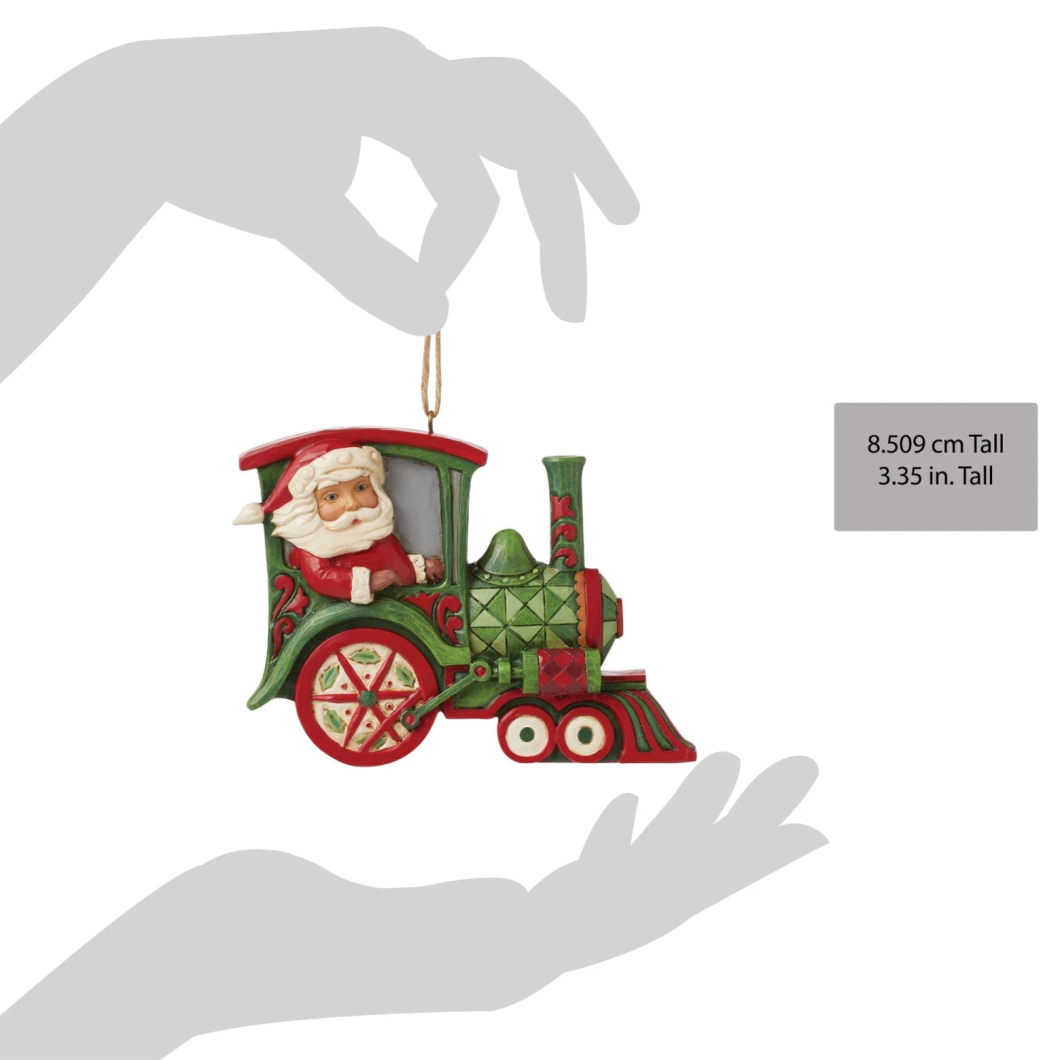 Enesco Gift Santa In Train Ornament(Santa In Train Ornament) 6 Enesco Gift Santa In Train Ornament(Santa In Train Ornament) - Image 4