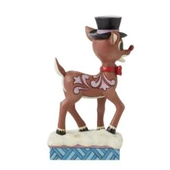 Enesco Gift Rudolph In Top Hat & Bowtie(Rudolph In Top Hat Bowtie) -Holiday Gift Shop 6015719 3