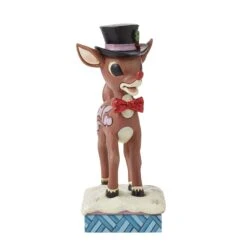 Enesco Gift Rudolph In Top Hat & Bowtie(Rudolph In Top Hat Bowtie) -Holiday Gift Shop 6015719 4