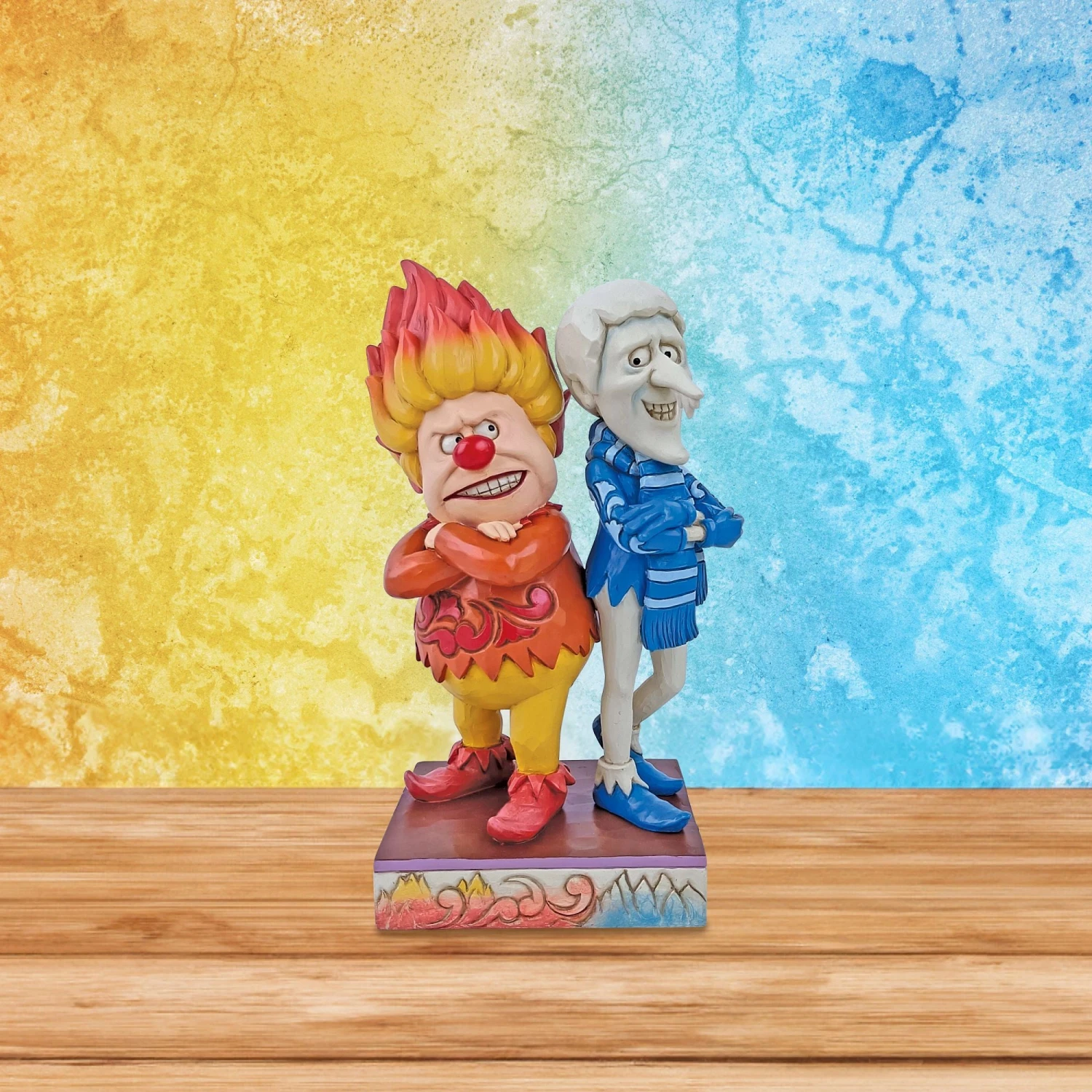 Enesco Gift Heat & Snow Miser Back-to-Back(Heat Snow Miser Back To Back) 4 Enesco Gift Heat & Snow Miser Back-to-Back(Heat Snow Miser Back To Back) - Image 2