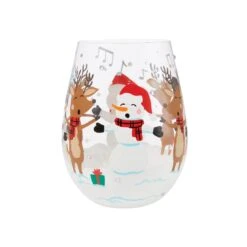 Enesco Gift A-Caroling We Go Stemless Wine(A Caroling We Go Stemless Wine) -Holiday Gift Shop 6015933 2