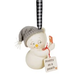 Department 56 Pretty As A Peach Ornament(Pretty As A Peach Ornament)