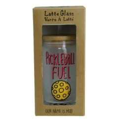 Enesco Gift Pickleball Latte Glass W Lid(Pickleball Latte Glass W Lid) -Holiday Gift Shop 6016234 3