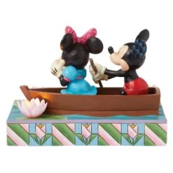Enesco Gift Mickey & Minnie LED Love Rowbo(Mickey Minnie Led Love Rowbo) -Holiday Gift Shop 6016328 6