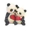 Enesco Gift Panda Couple With Heart Fig(Panda Couple With Heart Fig)