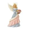Enesco Gift Angel With Flower Basket Fig(Angel With Flower Basket Fig) -Holiday Gift Shop 6016370