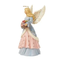 Enesco Gift Angel With Flower Basket Fig(Angel With Flower Basket Fig) -Holiday Gift Shop 6016370 2
