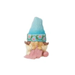 Enesco Gift Knitting Hat Gnome Figurine(Knitting Hat Gnome Figurine)