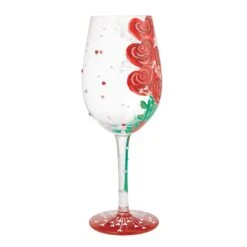 Enesco Gift Valentine'sBouquet Wine Glass(Valentinesbouquet Wine Glass) -Holiday Gift Shop 6016399 4