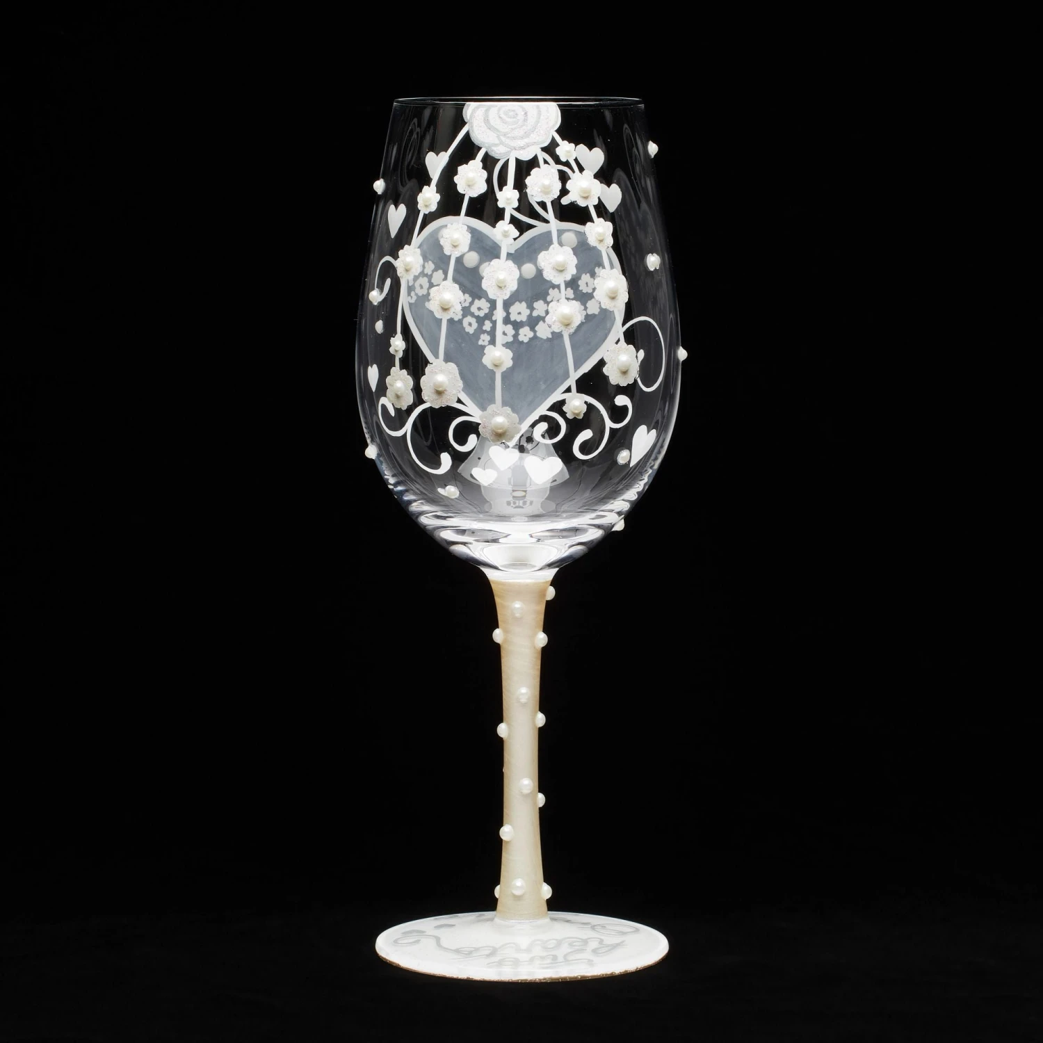 Enesco Gift Bride Two Hearts Wine Glass(Bride Two Hearts Wine Glass) 4 Enesco Gift Bride Two Hearts Wine Glass(Bride Two Hearts Wine Glass) - Image 2