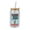 Enesco Gift Teacher Latte Glass With Lid(Teacher Latte Glass With Lid)