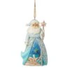 Enesco Gift Santa With Starfish Cane Orn(Santa With Starfish Cane Orn) -Holiday Gift Shop 6016518