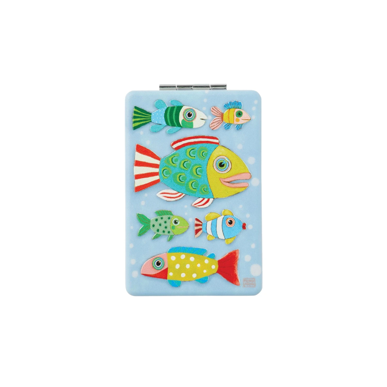 Enesco Gift School Of Fish Compact Mirror(School Of Fish Compact Mirror) 3 Enesco Gift School Of Fish Compact Mirror(School Of Fish Compact Mirror)