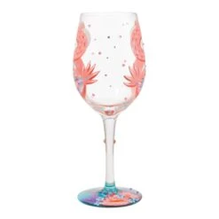 Enesco Gift Fabulous Flamingos Wine Glass(Fabulous Flamingos Wine Glass) -Holiday Gift Shop 6016736 4