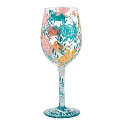 Enesco Gift Sea Turtle Delight Wine Glass(Sea Turtle Delight Wine Glass) -Holiday Gift Shop 6016738 2