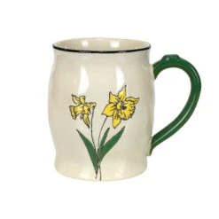 Enesco Gift Daffodil Handpainted Mug(Daffodil Handpanpainted Mug)