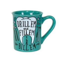 Enesco Gift Dentist Drill 'Em Mug(Dentist Drill Em Mug)