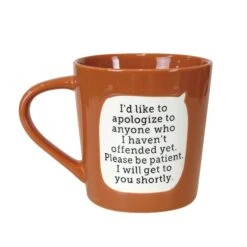 Enesco Gift Dirty Mud Offended Mug(Dirty Mud Offended Mug)