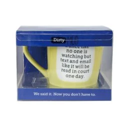 Enesco Gift Dirty Mud Text Dance Mug(Dirty Mud Text Dance Mug) 8 Enesco Gift Dirty Mud Text Dance Mug(Dirty Mud Text Dance Mug) -Holiday Gift Shop 6016788 2