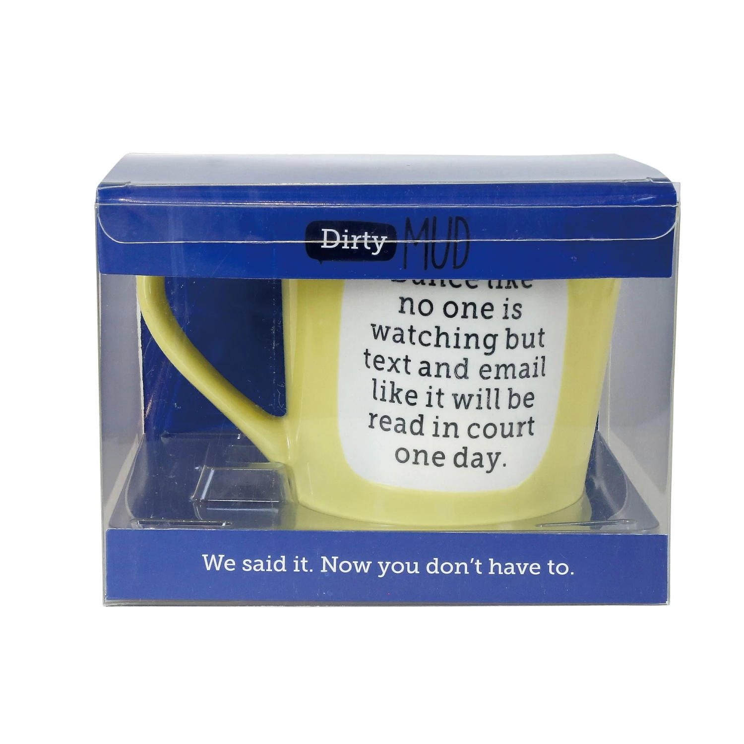 Enesco Gift Dirty Mud Text Dance Mug(Dirty Mud Text Dance Mug) 5 Enesco Gift Dirty Mud Text Dance Mug(Dirty Mud Text Dance Mug) - Image 3