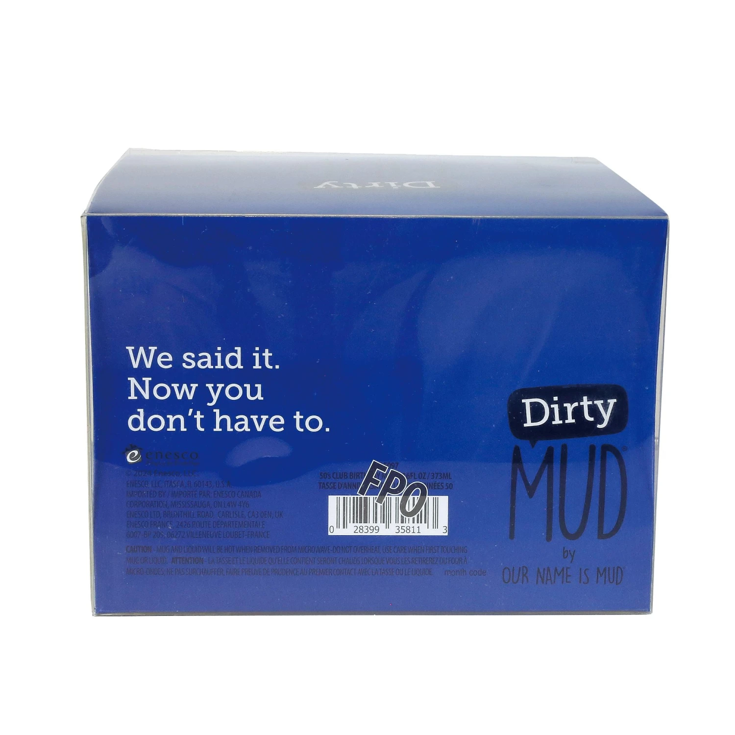 Enesco Gift Dirty Mud Text Dance Mug(Dirty Mud Text Dance Mug) 6 Enesco Gift Dirty Mud Text Dance Mug(Dirty Mud Text Dance Mug) - Image 4