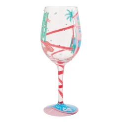 Enesco Gift Living The Dreamlife Glass(Living The Dreamlife Wine) -Holiday Gift Shop 6016873 2